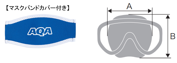 AQA マスクバンドカバー付き