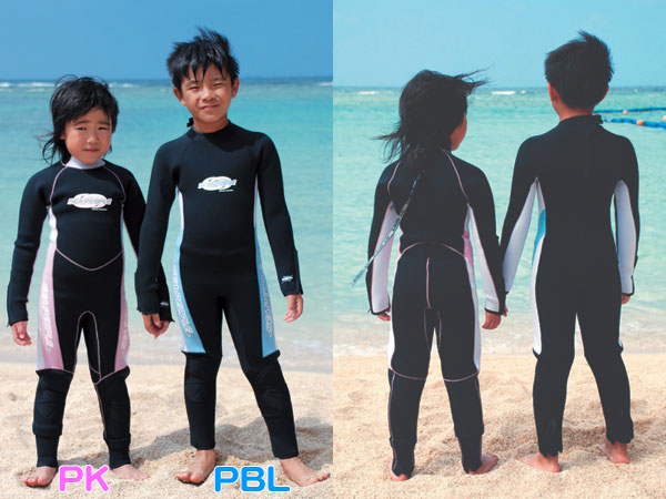 【SEAPEOPLE】キッズ 3mmスーパーストレッチワンピース