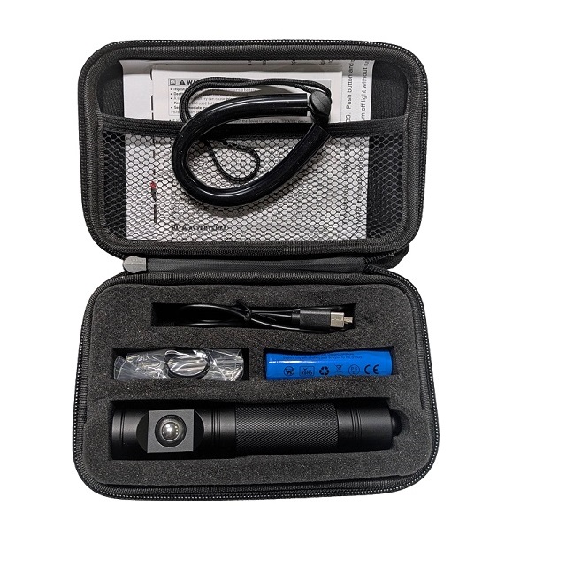 【TOVATEC】防水USBスポットライトT1500