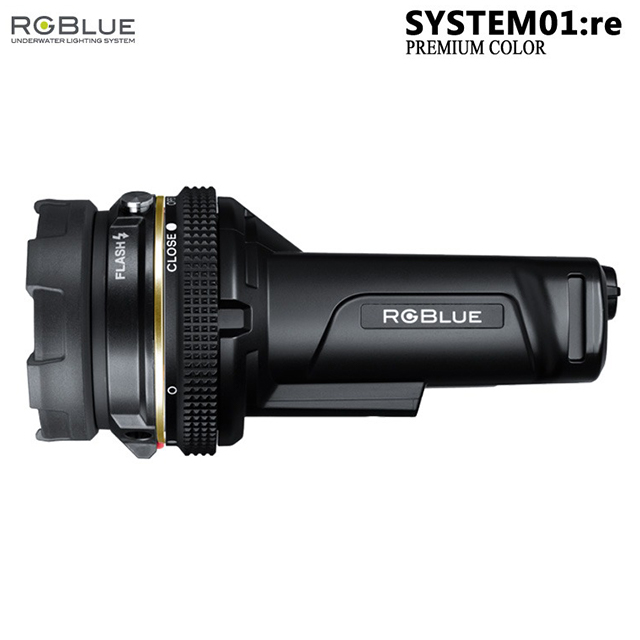 RGBlue】 System01:re プレミアムカラー/標準バッテリー☆ワイドタイプ
